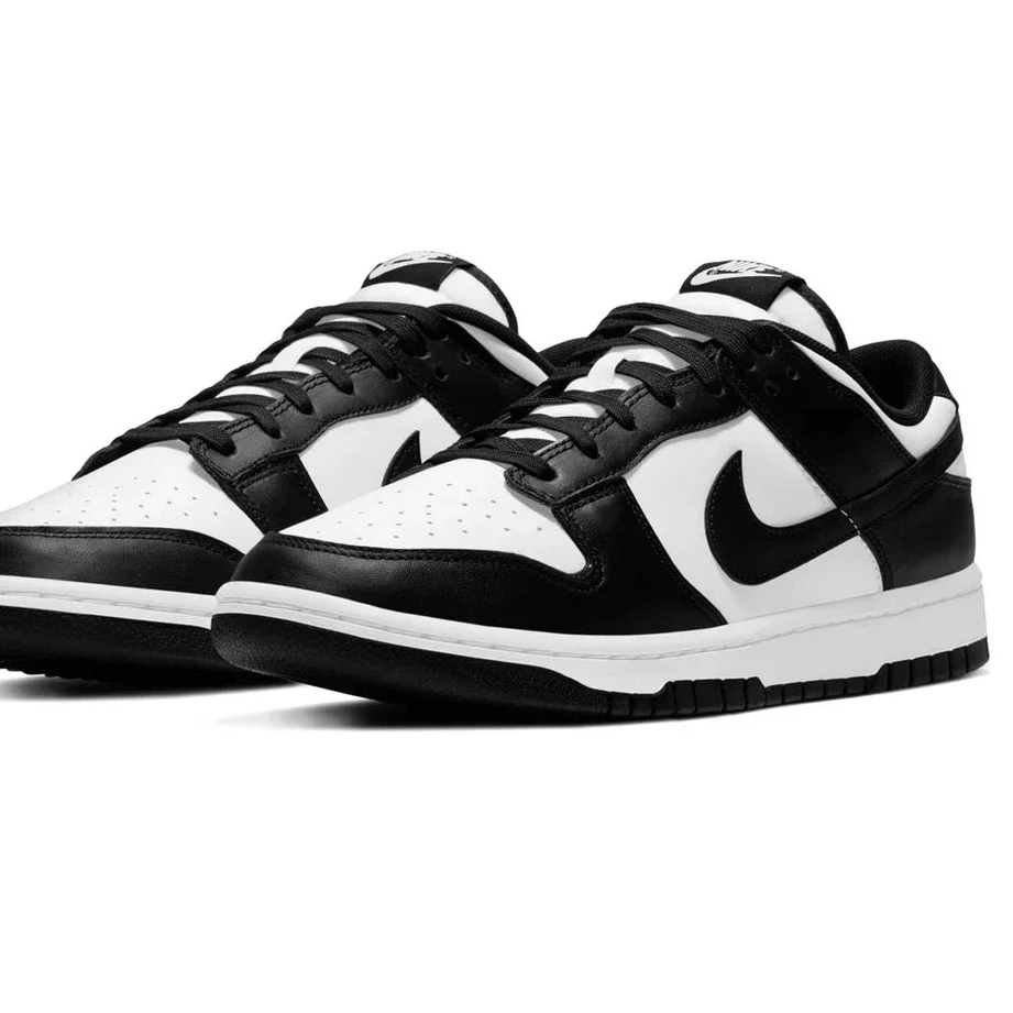 Dunk White 'Panda' Retro Nike Black Low 0820